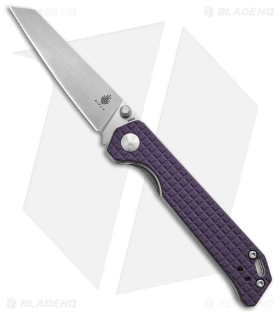 Kizer Azo Vanguard Mini Begleiter Liner Lock Knife Purple G-10 (2.8" Satin) Kizer Azo Vanguard Mini Begleiter Liner Lock Knife Purple G-10 (2.8" Satin) -Blade HQ Store Kizer Cutlery Begleiter Mini BHQ 140704 td