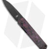 Kizer Lundquist Feist XL Front Flipper Knife Purple Fat Carbon (3.3" Stonewash) 1 Kizer Lundquist Feist XL Front Flipper Knife Purple Fat Carbon (3.3" Stonewash) -Blade HQ Store Kizer Cutlery Fiest XL Fat Carbon Purple Black SW BHQ 178289 jr