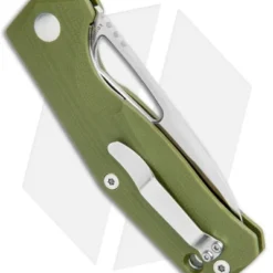 Kizer Cutlery Ki3411A1 Small Liner Lock Knife Green G-10 (2.5" Stonewash) 4 Kizer Cutlery Ki3411A1 Small Liner Lock Knife Green G-10 (2.5" Stonewash) -Blade HQ Store Kizer Cutlery Ki3411A1 Small LL Green G 10 SW BHQ 25598 jr side 1