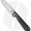 Kizer Cutlery Vanguard Azo PPY Liner Lock Knife Gray/Red Micarta (3.27" Satin) -Blade HQ Store Kizer Cutlery PPY 154CM BHQ 139001 jr