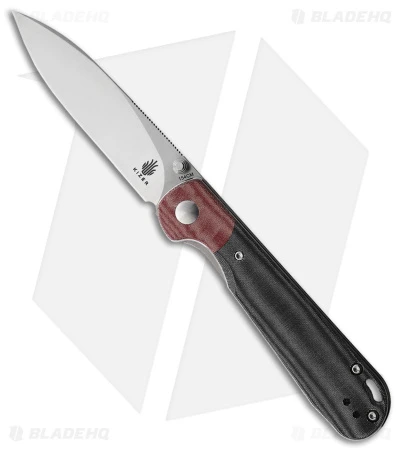 Kizer Cutlery Vanguard Azo PPY Liner Lock Knife Gray/Red Micarta (3.27" Satin) Kizer Cutlery Vanguard Azo PPY Liner Lock Knife Gray/Red Micarta (3.27" Satin) -Blade HQ Store Kizer Cutlery PPY 154CM BHQ 139001 jr