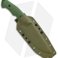 Kizer Cutlery Salient Fixed Blade Knife Green G-10 (6.25" Black) E613 4 Kizer Cutlery Salient Fixed Blade Knife Green G-10 (6.25" Black) E613 -Blade HQ Store Kizer Cutlery Salient E613 1023A2 BHQ 76868 jr sheath