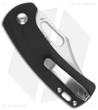 Kizer Cutlery Urban Bowie Clip Point Liner Lock Knife Black G-10 (2.4" Satin) Kizer Cutlery Urban Bowie Clip Point Liner Lock Knife Black G-10 (2.4" Satin) -Blade HQ Store Kizer Cutlery Urban Bowie Black G 10 BHQ 140700 jr side