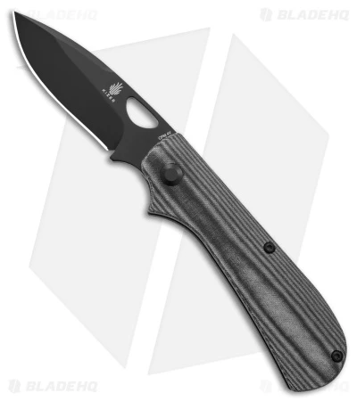 Kizer Vagnino Zipslip Slip Joint Knife Black Micarta (2.8" Black) Kizer Vagnino Zipslip Slip Joint Knife Black Micarta (2.8" Black) -Blade HQ Store Kizer Cutlery Zipslip BHQ 140707 td