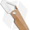 Kizer Cyber Blade Frame Lock Knife Brown Micarta (2.1" Satin) V2563-A 2 Kizer Cyber Blade Frame Lock Knife Brown Micarta (2.1" Satin) V2563-A -Blade HQ Store Kizer Cyber Blade FL Brown Micarta Satin BHQ 121117 jr