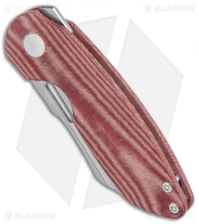 Kizer D.O.C.K. October Liner Lock Knife Red Micarta (2.9" Satin) V3569 Kizer D.O.C.K. October Liner Lock Knife Red Micarta (2.9" Satin) V3569 -Blade HQ Store Kizer D.O.C.K. October Cleaver FL Red Micarta Satin V3569A2 BHQ 121130 jr spine