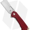Kizer D.O.C.K. Quatch Cleaver Liner Lock Knife Red G-10 (2.9" Stonewash) V3574 1 Kizer D.O.C.K. Quatch Cleaver Liner Lock Knife Red G-10 (2.9" Stonewash) V3574 -Blade HQ Store Kizer D.O.C.K. Quatch Cleaver Lock Red Micarta SW V3574N2 BHQ 126543 jr