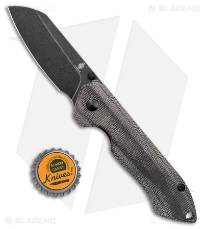 Kizer Degnan Guru Liner Lock Knife Micarta Black (3" Black) Kizer Degnan Guru Liner Lock Knife Micarta Black (3" Black) -Blade HQ Store Kizer Degnan Guru LL Micarta Black Black SW BHQ 179146 jr bottlecap