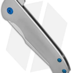 Kizer Degnan Kane Flipper Frame Lock Knife Titanium (3.75" Satin) Ki5467 -Blade HQ Store Kizer Degnan Kane Flipper FL Ti Satin KI5467 BHQ 32462 jr spine