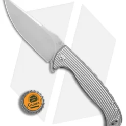 Kizer Diskin Toro Frame Lock Knife Titanium (3.8" Stonewash) Ki4503 -Blade HQ Store Kizer Diskin Toro ti sw BHQ 52093 er bottlecap