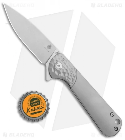 Kizer Envoy Frame Lock Knife Titanium (3" Stonewash) Ki3493 Kizer Envoy Frame Lock Knife Titanium (3" Stonewash) Ki3493 -Blade HQ Store Kizer Envoy FL Ti SW BHQ 52475 jr bottlecap