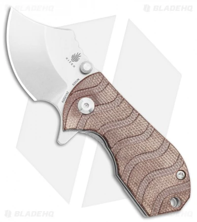 Kizer Flip Shank Frame Lock Knife Brown Micarta (Stonewash) Ki2521A2 Kizer Flip Shank Frame Lock Knife Brown Micarta (Stonewash) Ki2521A2 -Blade HQ Store Kizer Flip Shank Frame Lock Knife Brown Micarta SW Ki2521A2 BHQ 111263 LS