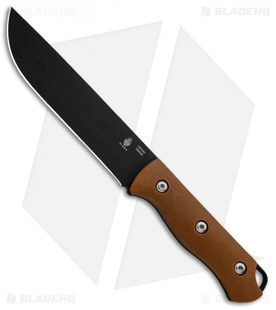 Kizer GTI Bush Fixed Blade Knife Brown G-10 (5" Black) 1034A2 Kizer GTI Bush Fixed Blade Knife Brown G-10 (5" Black) 1034A2 -Blade HQ Store Kizer GTI Bush Brown G 10 Black 1034A2 BHQ 80392 jr