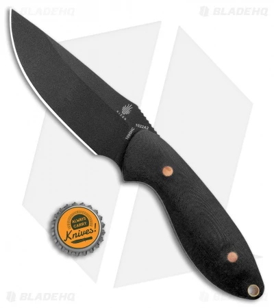 Kizer Garza Sequoia Fixed Blade Knife Black G-10 (3.78" Black) 1022A1 Kizer Garza Sequoia Fixed Blade Knife Black G-10 (3.78" Black) 1022A1 -Blade HQ Store Kizer Garza Sequoia Balck G 10 Black 1022A1 BHQ 80383 jr bottlecap