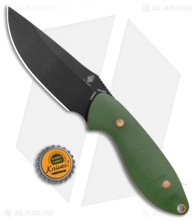 Kizer Garza Sequoia Fixed Blade Knife OD Green G-10 (3.78" Black) 1022A2 Kizer Garza Sequoia Fixed Blade Knife OD Green G-10 (3.78" Black) 1022A2 -Blade HQ Store Kizer Garza Sequoia OD Green G 10 Black 1022A2 BHQ 80389 jr bottlecap