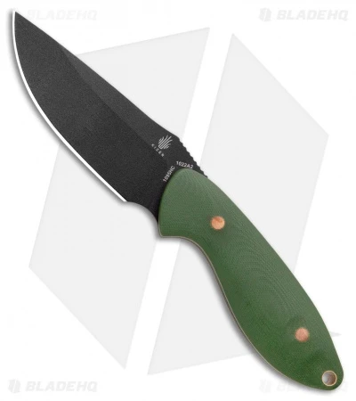 Kizer Garza Sequoia Fixed Blade Knife OD Green G-10 (3.78" Black) 1022A2 Kizer Garza Sequoia Fixed Blade Knife OD Green G-10 (3.78" Black) 1022A2 -Blade HQ Store Kizer Garza Sequoia OD Green G 10 Black 1022A2 BHQ 80389 jr