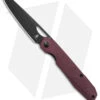 Kizer Genie Liner Lock Knife Red Richlite (3.40" Black) V4545C2 -Blade HQ Store Kizer Genie LLK Red Richlite 3in SW BHQ 169682 td