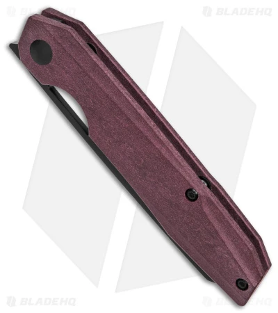 Kizer Genie Liner Lock Knife Red Richlite (3.40" Black) V4545C2 Kizer Genie Liner Lock Knife Red Richlite (3.40" Black) V4545C2 -Blade HQ Store Kizer Genie LLK Red Richlite 3in SW BHQ 169682 td spine