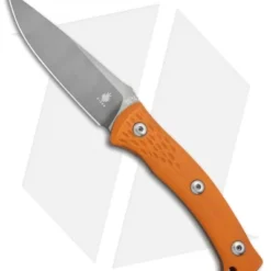 Kizer Hennicke Sealion Fixed Blade Orange G-10 (3.6" Gray) Ki1027A2