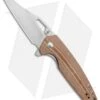 Kizer Horn Frame Lock Flipper Knife Tan Micarta (3.1" Satin) Ki3557 2 Kizer Horn Frame Lock Flipper Knife Tan Micarta (3.1" Satin) Ki3557 -Blade HQ Store Kizer Horn FL Flipper Natural Micarta Satin V3557N1 BHQ 106885 jr