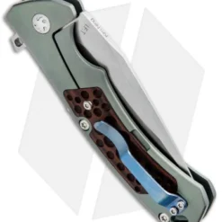 Kizer I.F.T. Frame Lock Knife Titanium (3.1" Stonewash) Ki3452 4 Kizer I.F.T. Frame Lock Knife Titanium (3.1" Stonewash) Ki3452 -Blade HQ Store Kizer I.F.T. Ti SW Ki3452 BHQ 34574 jr side 2