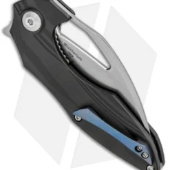 Kizer Isham Minitherium Flipper Knife Carbon Fiber (3" Stonewash) Ki3502 4 Kizer Isham Minitherium Flipper Knife Carbon Fiber (3" Stonewash) Ki3502 -Blade HQ Store Kizer Isham Minitherium CF SW Ki3502 BHQ 85390 jr side 2