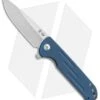 Kizer Justice Liner Lock Flipper Knife Blue G-10 (3.75" Satin) V4543C2 -Blade HQ Store Kizer Justice LL Blue G 10 Satin V4543N1 BHQ 107556 jr