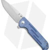 Kizer Justice Liner Lock Flipper Knife Denim Micarta (3.75" N690 Satin) -Blade HQ Store Kizer Justice LL Flipper Denim Micarta Satin BHQ 156459 jr