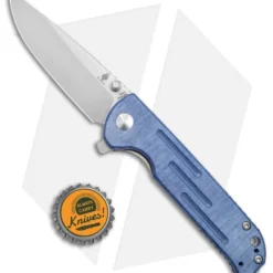 Kizer Justice Liner Lock Flipper Knife Denim Micarta (3.75" N690 Satin) 6 Kizer Justice Liner Lock Flipper Knife Denim Micarta (3.75" N690 Satin) -Blade HQ Store Kizer Justice LL Flipper Denim Micarta Satin BHQ 156459 jr bottlecap