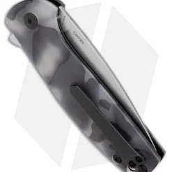 Kizer Laconico Gemini Liner Lock Knife Raffir (3.1" Stonewash S35VN) -Blade HQ Store Kizer Laconico Gemini FL Raffir BHQ 174675 jr side