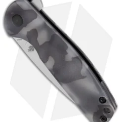 Kizer Laconico Gemini Liner Lock Knife Raffir (3.1" Stonewash S35VN) -Blade HQ Store Kizer Laconico Gemini FL Raffir BHQ 174675 jr spine