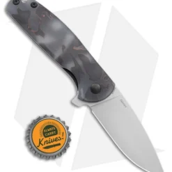 Kizer Laconico Gemini Frame Lock Knife Raffir Left Hand (3.1" Stonewash S35VN) -Blade HQ Store Kizer Laconico Gemini FL Raffir Left Hand BHQ 174677 jr bottlecap