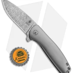Kizer Laconico Gemini Frame Lock Knife (2.9" Odin Heim Damasteel) Ki2471D1 5 Kizer Laconico Gemini Frame Lock Knife (2.9" Odin Heim Damasteel) Ki2471D1 -Blade HQ Store Kizer Laconico Gemini Odin Heim Damasteel Ki2471D1 BHQ 86608 jr bottlecap