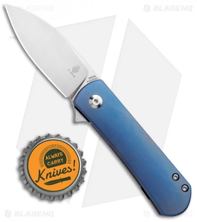 Kizer Laconico Yorkie Frame Lock Knife Blue Ti (2.57" Stonewash) Ki3525A2 Kizer Laconico Yorkie Frame Lock Knife Blue Ti (2.57" Stonewash) Ki3525A2 -Blade HQ Store Kizer Laconico Yorkie FL Blue Ki3525A2 BHQ 93986 jr bottlecap