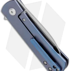 Kizer Laconico Yorkie Frame Lock Knife Blue Ti (2.57" Stonewash) Ki3525A2 4 Kizer Laconico Yorkie Frame Lock Knife Blue Ti (2.57" Stonewash) Ki3525A2 -Blade HQ Store Kizer Laconico Yorkie FL Blue Ki3525A2 BHQ 93986 jr side