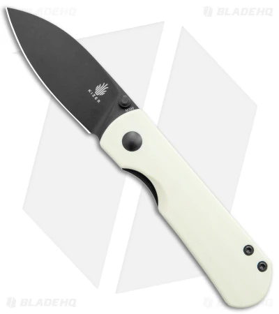 Kizer Laconico Yorkie Liner Lock Knife Ivory G-10 (2.5" Black ) Kizer Laconico Yorkie Liner Lock Knife Ivory G-10 (2.5" Black ) -Blade HQ Store Kizer Laconico Yorkie LL Ivory G 10 Black BHQ 139740 jr