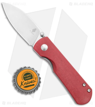 Kizer Laconico Yorkie Liner Lock Knife Red Micarta (2.5" SW) Kizer Laconico Yorkie Liner Lock Knife Red Micarta (2.5" SW) -Blade HQ Store Kizer Laconico Yorkie LL Red Micarta SW BHQ 139739 jr bottlecap