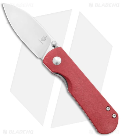 Kizer Laconico Yorkie Liner Lock Knife Red Micarta (2.5" SW) Kizer Laconico Yorkie Liner Lock Knife Red Micarta (2.5" SW) -Blade HQ Store Kizer Laconico Yorkie LL Red Micarta SW BHQ 139739 jr