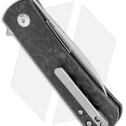 Kizer Laconico Yorkie Liner Lock Knife Shred CF (2.5" Stonewash) Exclusive 4 Kizer Laconico Yorkie Liner Lock Knife Shred CF (2.5" Stonewash) Exclusive -Blade HQ Store Kizer Laconico Yorkie Shred CF SW BHQ 117651 jr side