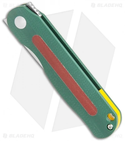 Kizer Lätt Vind Mini Liner Lock Knife Green G-10 (3" Satin) V3567N2 Kizer Lätt Vind Mini Liner Lock Knife Green G-10 (3" Satin) V3567N2 -Blade HQ Store Kizer Latt Vind Mini LL Green G 10 Satin BHQ 121119 jr spine