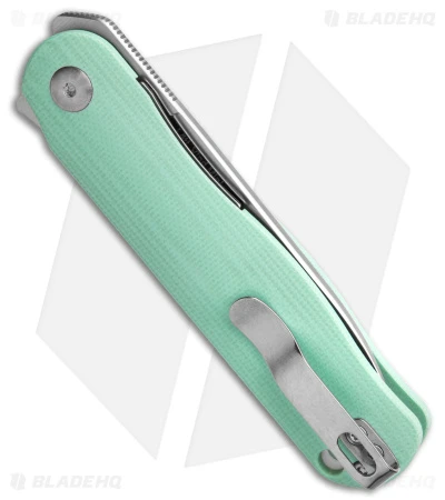 Kizer Lätt Vind Mini Liner Lock Knife Tiffany Blue G-10 (3" Satin) V3567N4 Kizer Lätt Vind Mini Liner Lock Knife Tiffany Blue G-10 (3" Satin) V3567N4 -Blade HQ Store Kizer Latt Vind Mini Liner Lock Knife Tiff Blue G 10 3in Satin BHQ 139742 td side