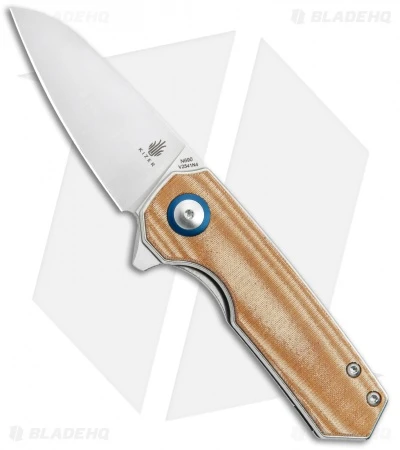 Kizer Lieb Liner Lock Knife Smooth Brown Micarta (2.32" Stonewash) V2541N4 Kizer Lieb Liner Lock Knife Smooth Brown Micarta (2.32" Stonewash) V2541N4 -Blade HQ Store Kizer Lieb LL Smooth Brown Micarta SW V2541N4 BHQ 117056 jr