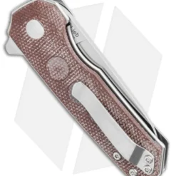 Kizer Lieb Liner Lock Knife Brown Micarta (2.32" Stonewash) V2541N3 4 Kizer Lieb Liner Lock Knife Brown Micarta (2.32" Stonewash) V2541N3 -Blade HQ Store Kizer Lieb Liner Lock Knife Brown G 10 2.32in SW V2541N3 BHQ 106929 LS Side