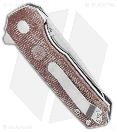 Kizer Lieb Liner Lock Knife Brown Micarta (2.32" Stonewash) V2541N3 Kizer Lieb Liner Lock Knife Brown Micarta (2.32" Stonewash) V2541N3 -Blade HQ Store Kizer Lieb Liner Lock Knife Brown G 10 2.32in SW V2541N3 BHQ 106929 LS Side