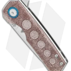 Kizer Lieb Liner Lock Knife Brown Micarta (2.32" Stonewash) V2541N3 3 Kizer Lieb Liner Lock Knife Brown Micarta (2.32" Stonewash) V2541N3 -Blade HQ Store Kizer Lieb Liner Lock Knife Brown G 10 2.32in SW V2541N3 BHQ 106929 LS Spine