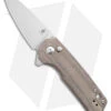 Kizer Lieb M Liner Lock Flipper Knife Tan Micarta (3" Satin 154CM) 2 Kizer Lieb M Liner Lock Flipper Knife Tan Micarta (3" Satin 154CM) -Blade HQ Store Kizer Lieb M LL Flipper Tan Micarta Satin BHQ 175944 jr