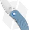 Kizer Lundquist Contrail Liner Lock Knife Blue G-10 (2" Satin) V2540C3 -Blade HQ Store Kizer Lindquist Contrail Liner Lock Knife Blue G 10 2.125in Satin V2540C3 BHQ 107557 LS