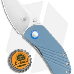 Kizer Lundquist Contrail Liner Lock Knife Blue G-10 (2" Satin) V2540C3 5 Kizer Lundquist Contrail Liner Lock Knife Blue G-10 (2" Satin) V2540C3 -Blade HQ Store Kizer Lindquist Contrail Liner Lock Knife Blue G 10 2.125in Satin V2540C3 BHQ 107557 LS Bottlecap