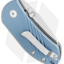 Kizer Lundquist Contrail Liner Lock Knife Blue G-10 (2" Satin) V2540C3 4 Kizer Lundquist Contrail Liner Lock Knife Blue G-10 (2" Satin) V2540C3 -Blade HQ Store Kizer Lindquist Contrail Liner Lock Knife Blue G 10 2.125in Satin V2540C3 BHQ 107557 LS Side