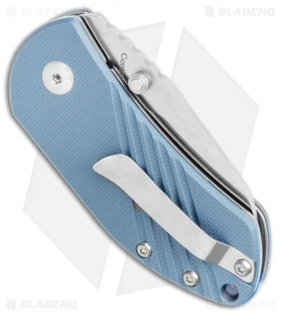 Kizer Lundquist Contrail Liner Lock Knife Blue G-10 (2" Satin) V2540C3 Kizer Lundquist Contrail Liner Lock Knife Blue G-10 (2" Satin) V2540C3 -Blade HQ Store Kizer Lindquist Contrail Liner Lock Knife Blue G 10 2.125in Satin V2540C3 BHQ 107557 LS Side